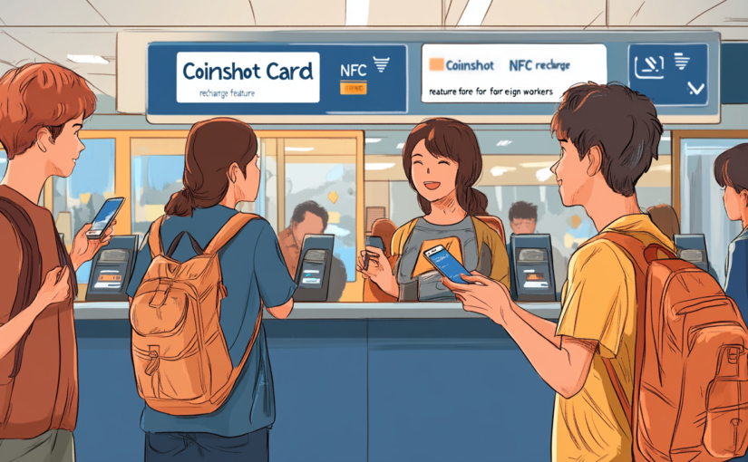 코인샷 카드 NFC 충전 기능으로 교통카드 충전의 혁신, 외국인 근로자를 위한 편리한 금융 서비스