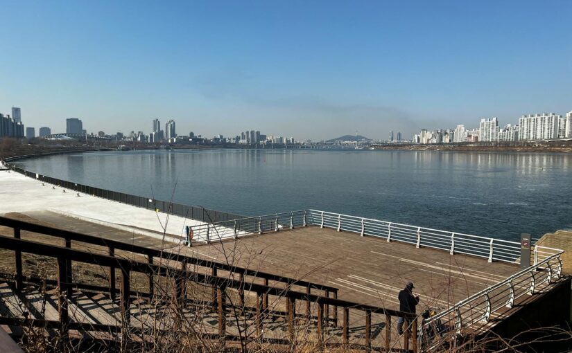 한국 자전거 코스 한강 자전거길 라이딩